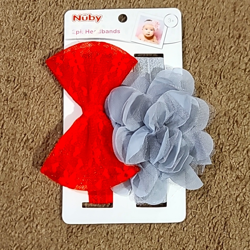 Nuby 2-pk head bands